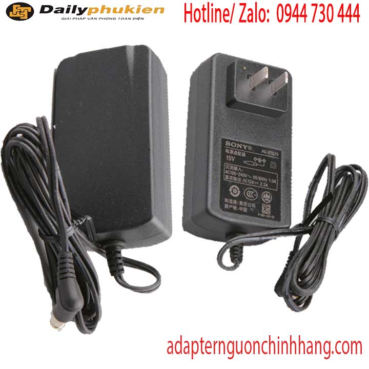 Sạc 15v 2.5a  cho loa không dây Sony