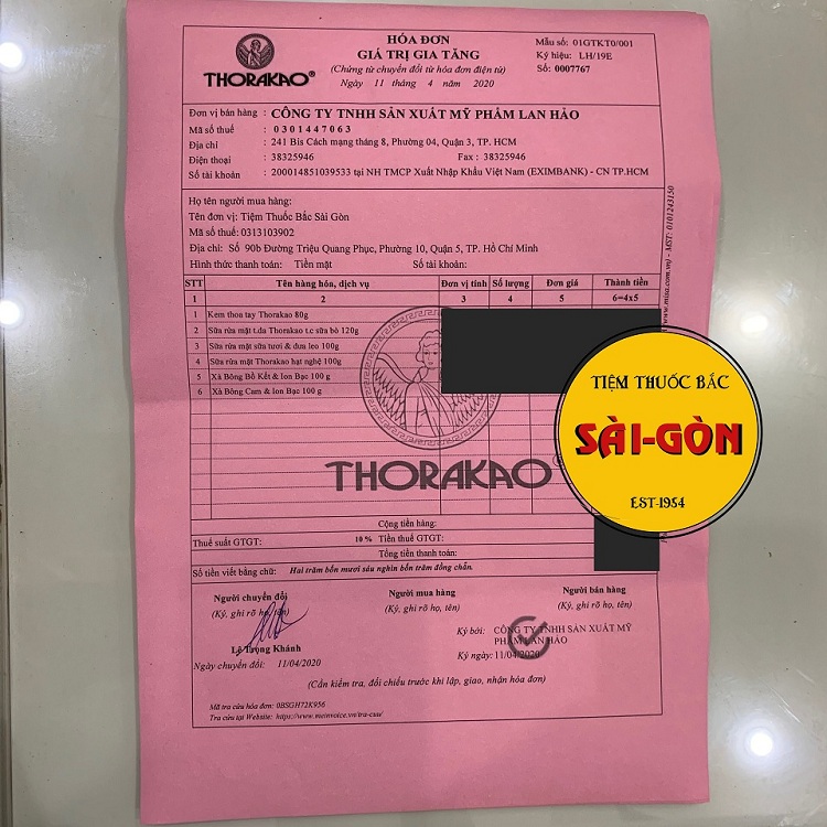 THORAKAO Kem Nghệ 7G