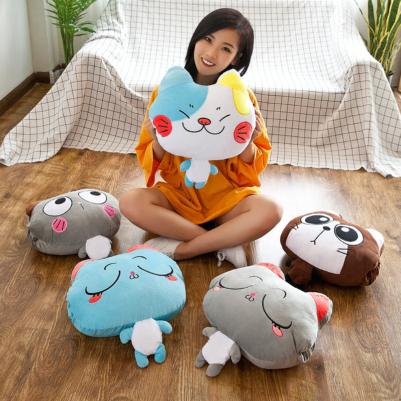 Bộ chăn gối ngủ văn phòng size lớn