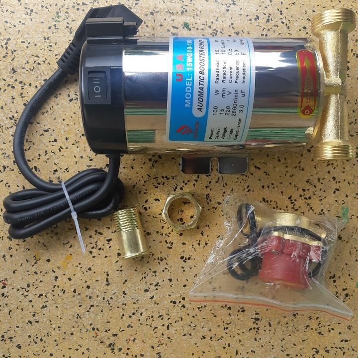 Bơm tăng áp mini cho máy giặt và vòi nước