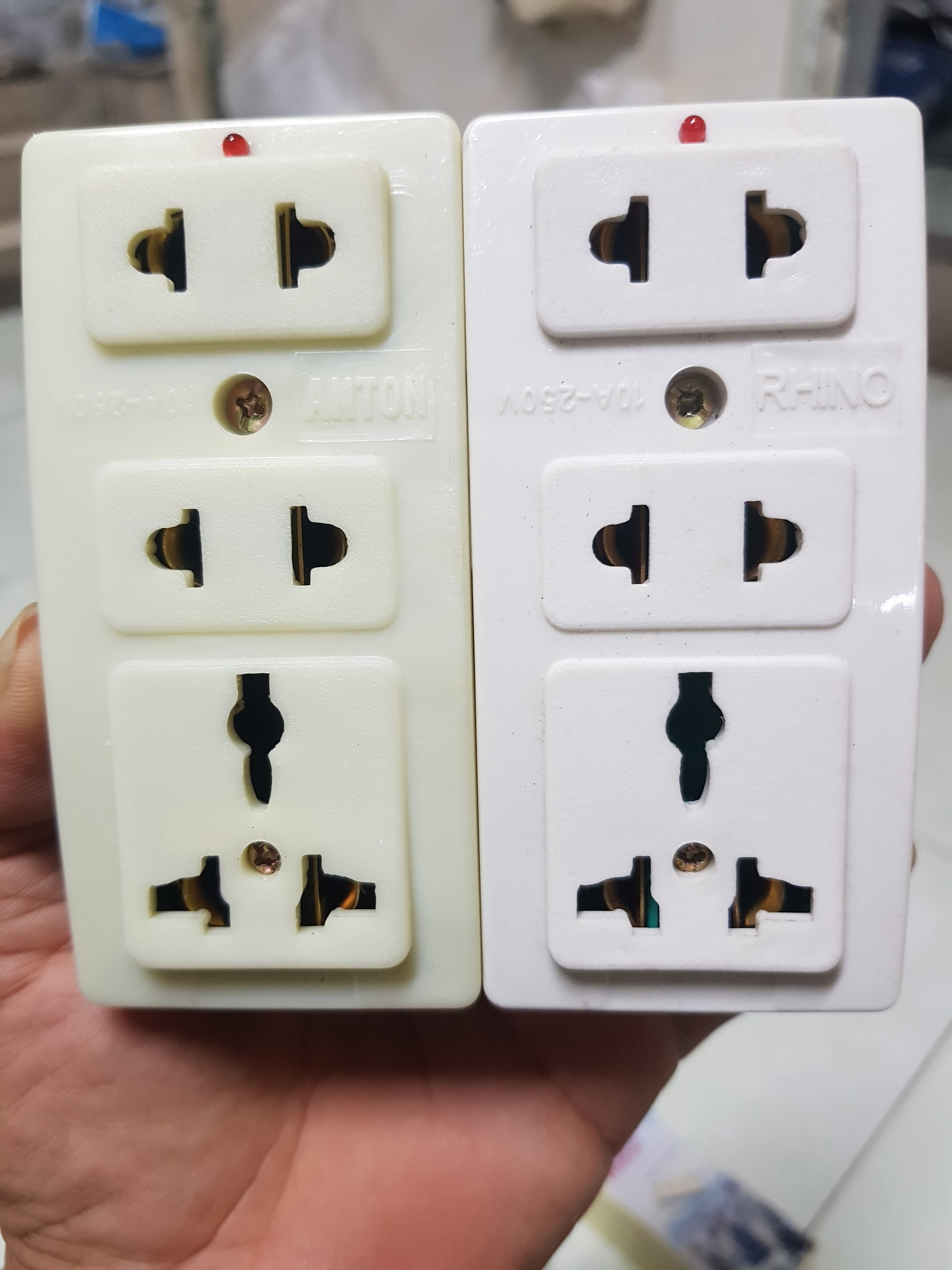 [HCM]Bộ 2 ổ cấm điện 3 lỗ