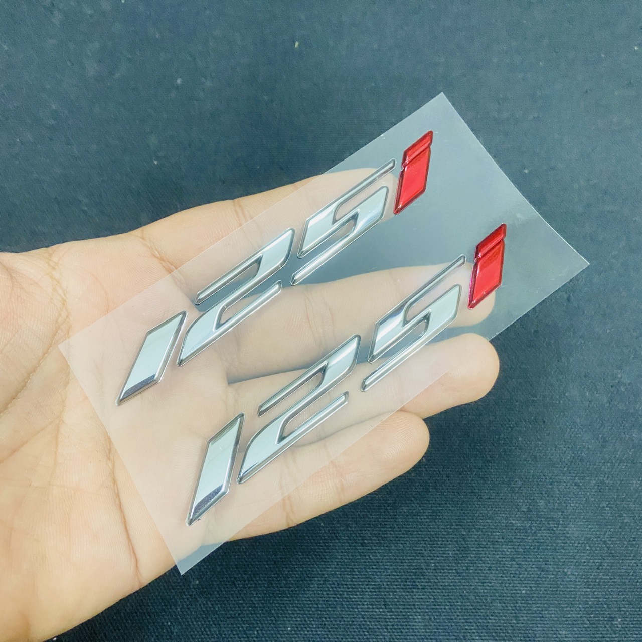 Tem zin chữ 125i hàng siêu đẹp siêu bền