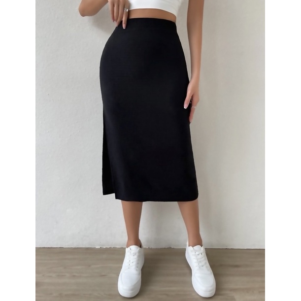 [ SIZE LỚN BIGSIZE 55Kg-100Kg ] CHÂN VÁY LỬNG XẺ TÀ
