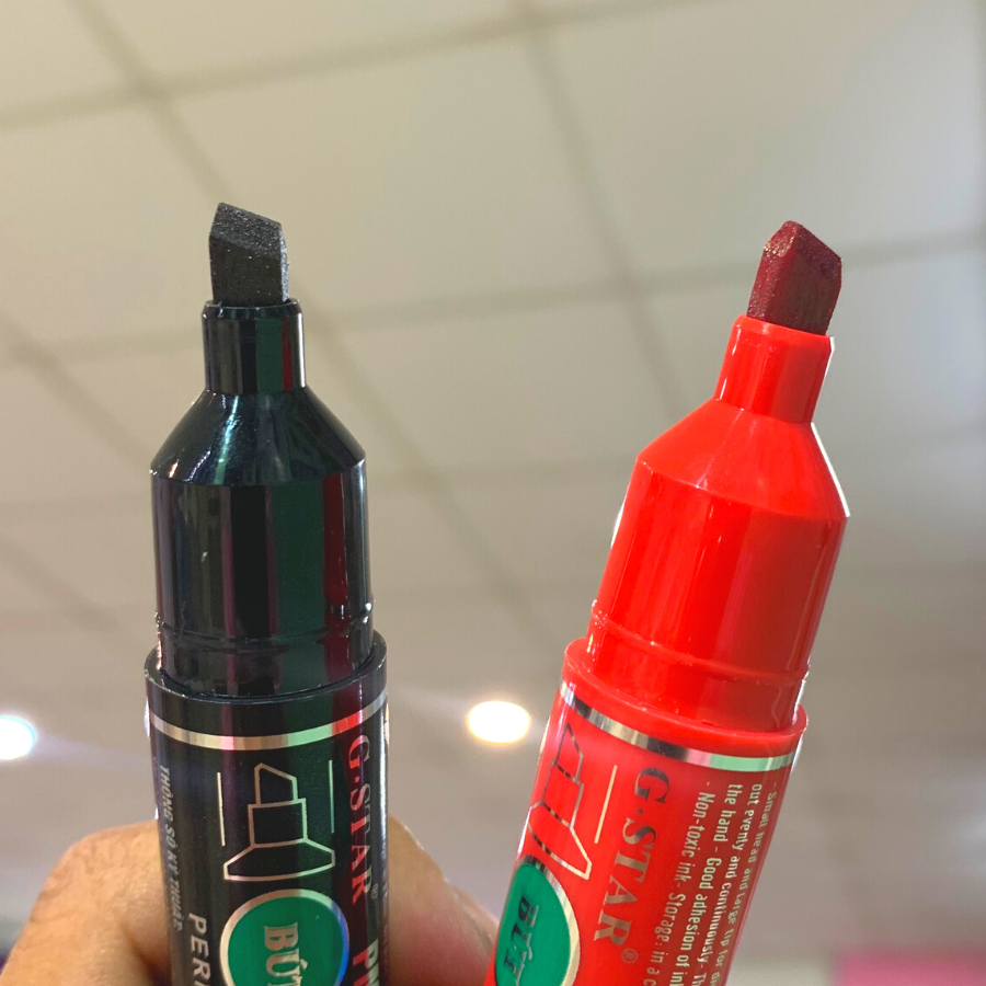 Bút Lông Dầu 2 Đầu PM99 G-Star ( Xanh, Đỏ, Đen )