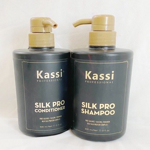 [Hcm]Kassi Silk Pro Damaged Hair Repair Shampoo 500ml