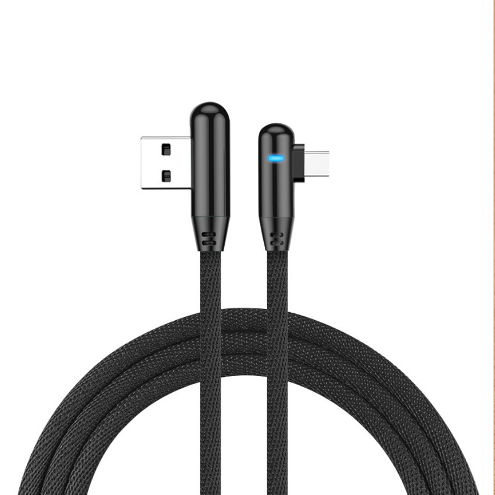 Cáp sạc nhanh có đèn Led dành cho điện thoại, dây sạc Iphone, micro USB, Type C