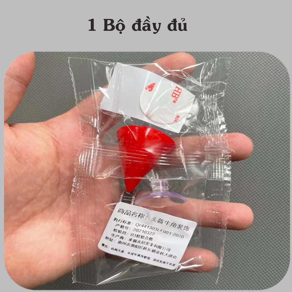 Sừng Gắn Mũ Bảo Hiểm Đẹp và Độc - Nhiều Màu Lựa Chọn
