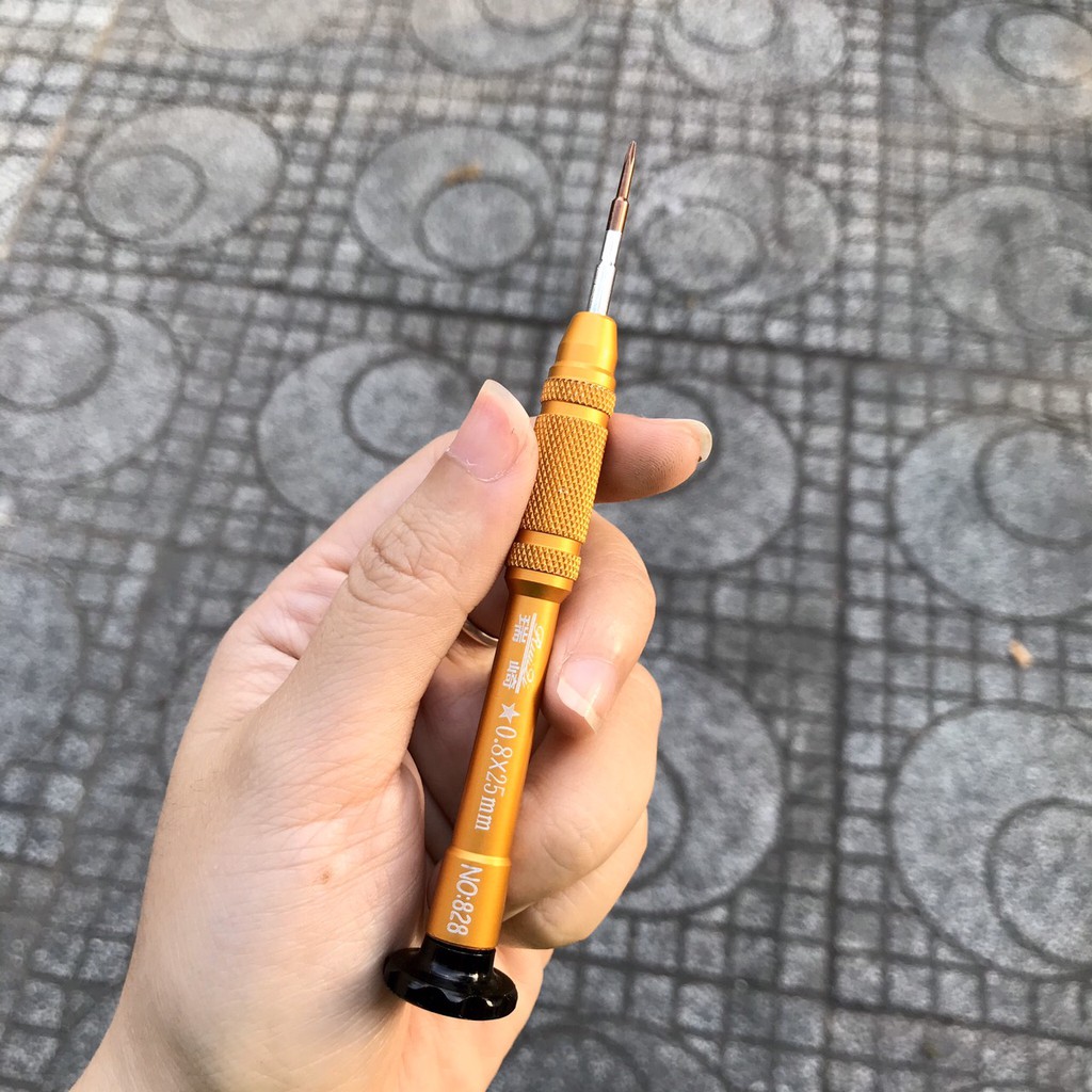 Vít mở ốc đuôi, mở ốc đích iP 0,8*25mm tô vít mở ốc