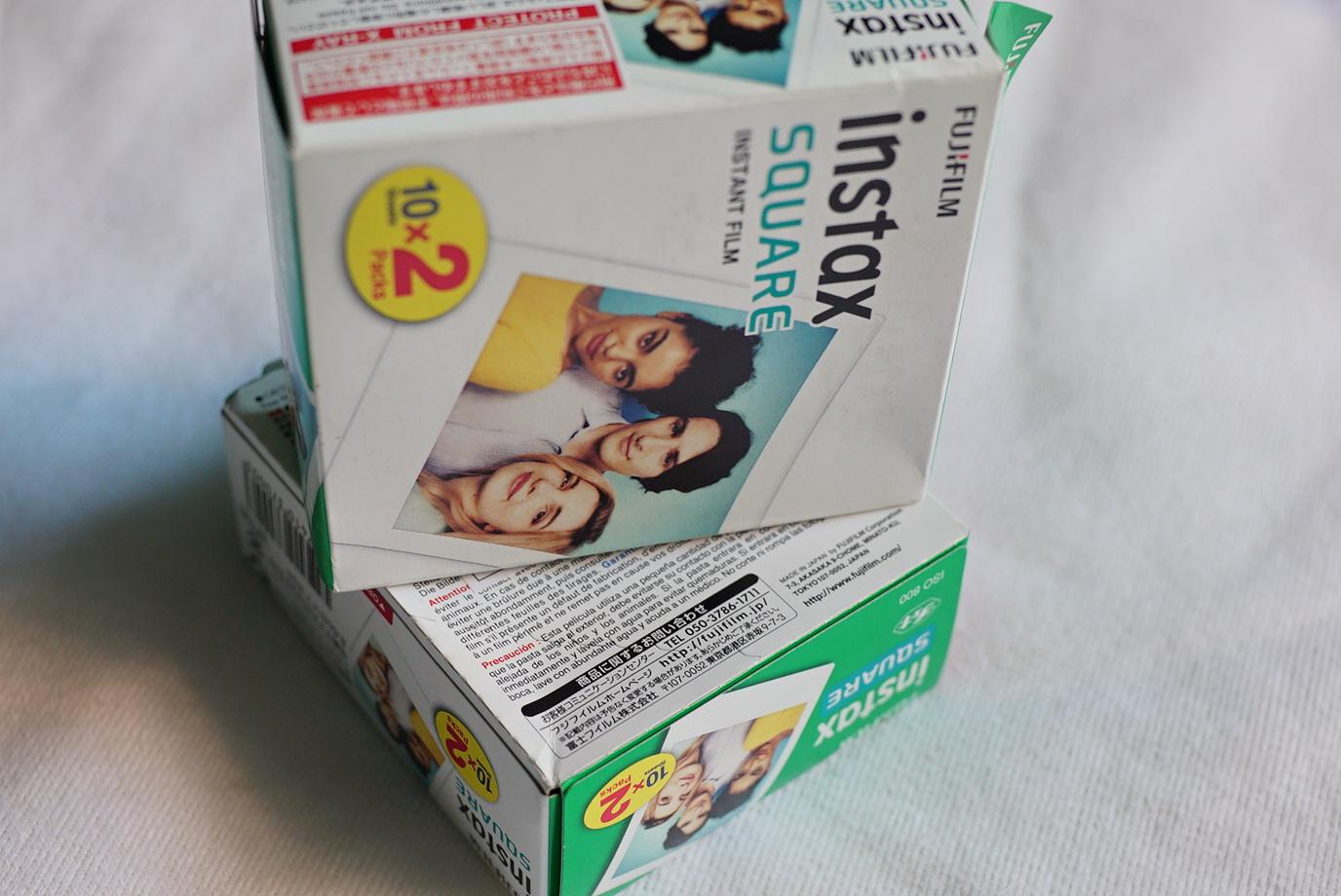 Hộp Phim Fujifilm Instax Mini Square 20 tấm