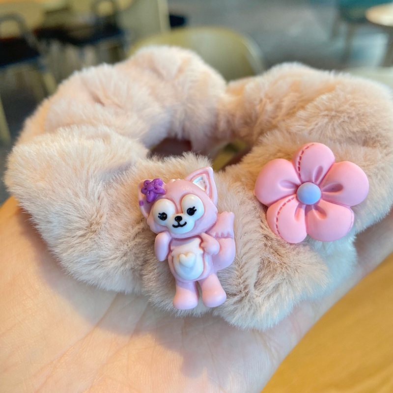 Cột tóc lông mềm hình con vật cute