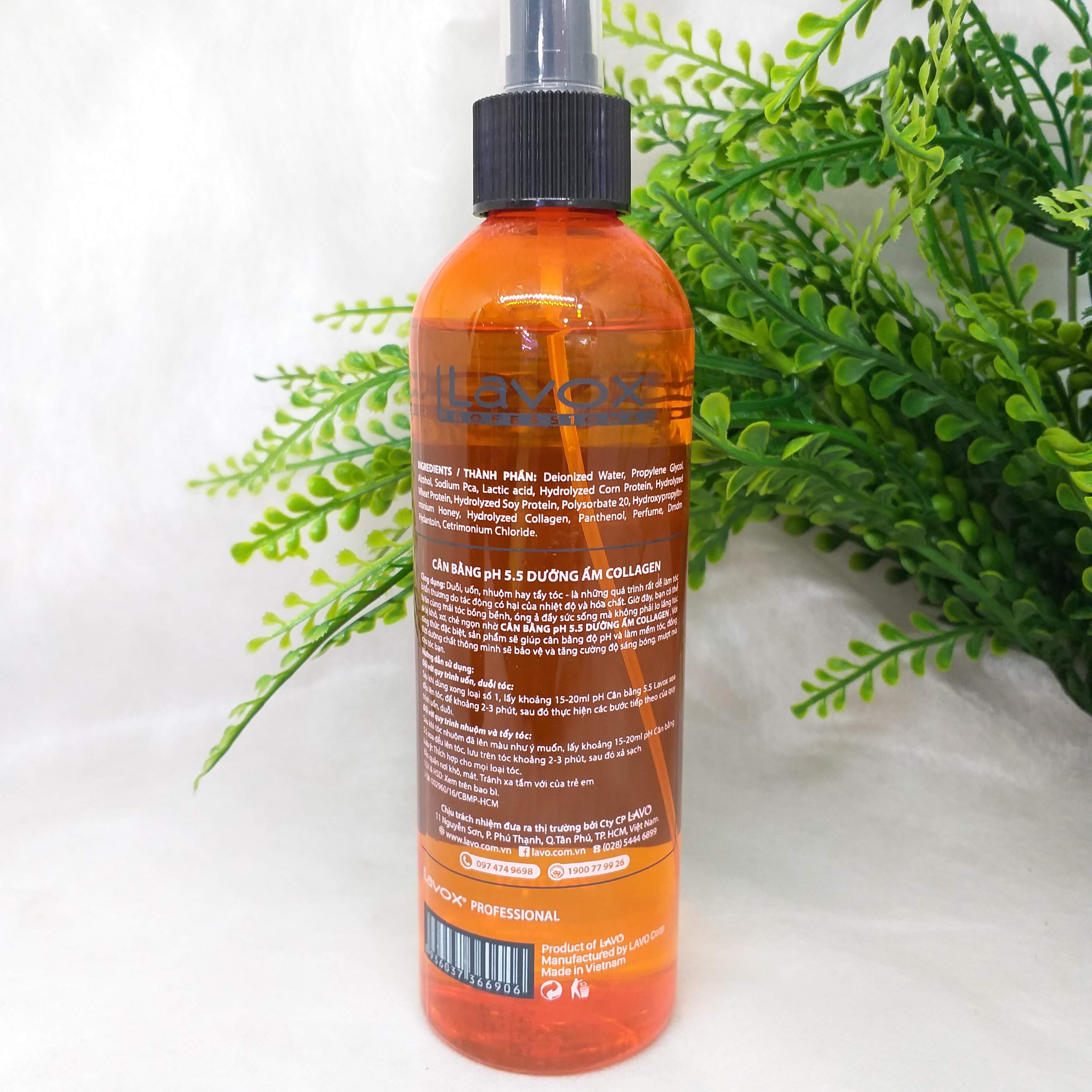 [HCM]Xịt dưỡng cân bằng PH 5.5 Lavox 280ml