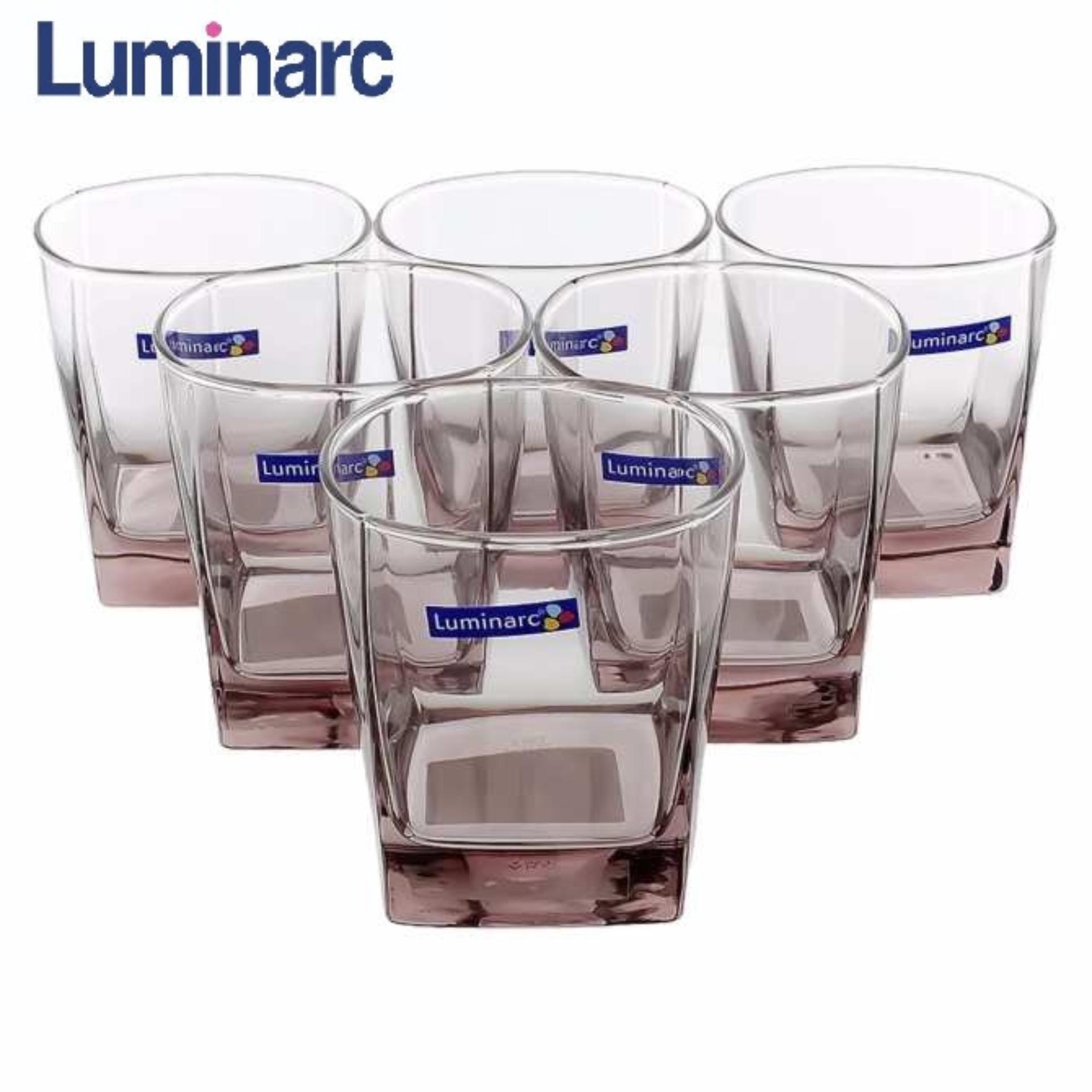 Ly thấp thủy tinh Luminarc Sterling Pink 300 ml - J5388