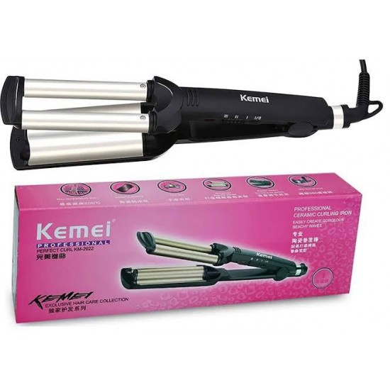 [HCM]Máy Bấm Tóc Gợn Sóng KEMEI KM-2022