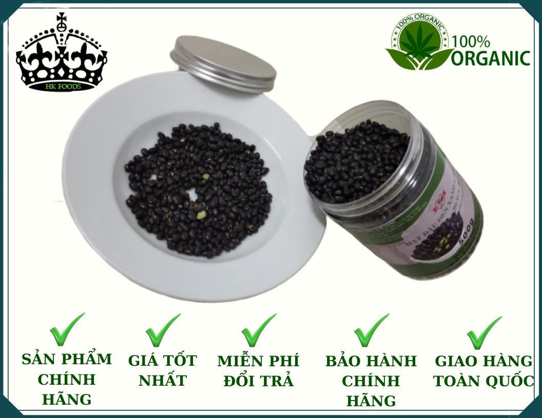 Đậu đen xanh lòng loại 1 ,500g