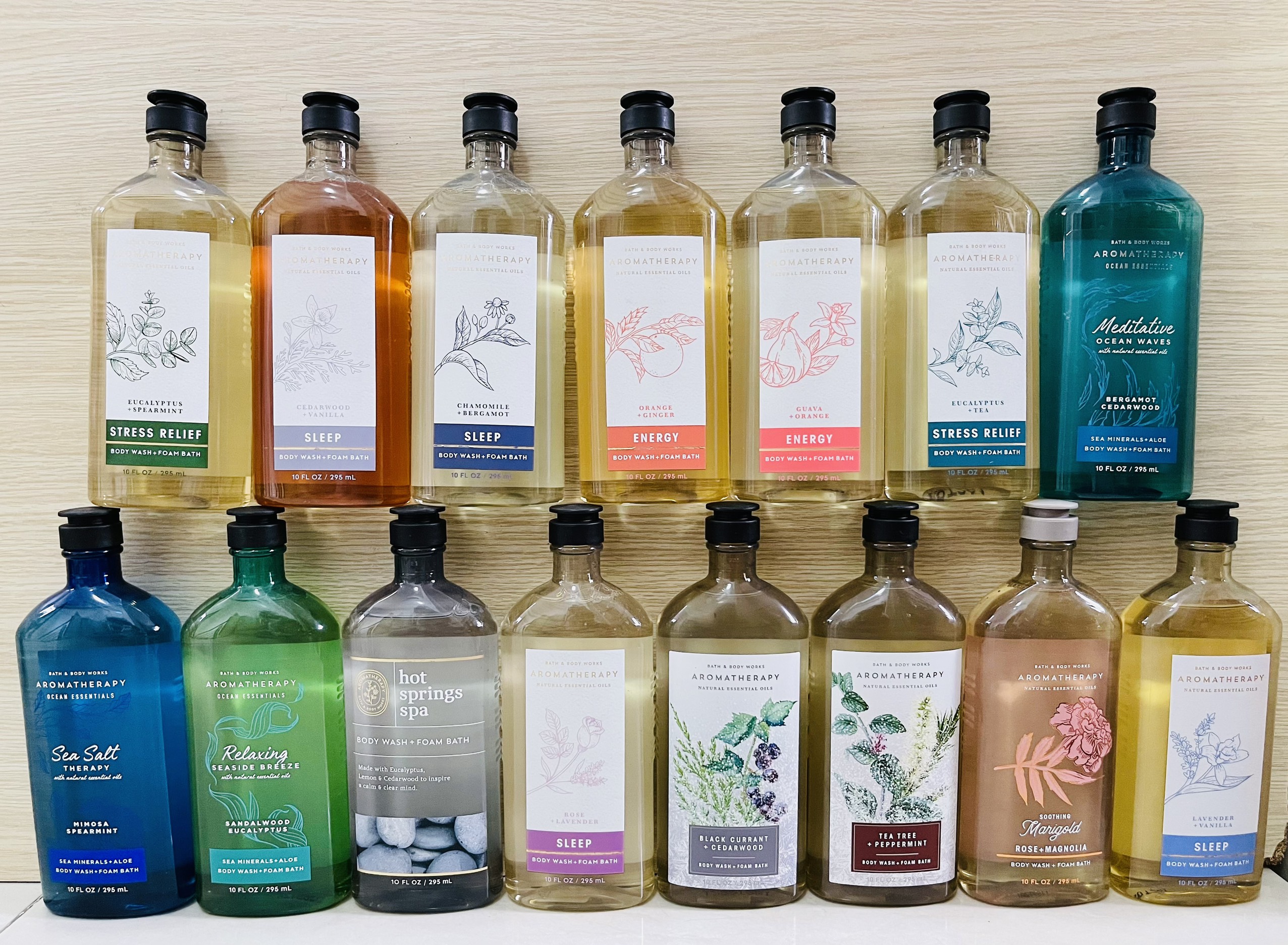Gel tắm thư giãn Bath & Body Works Aromatherapy 295ml