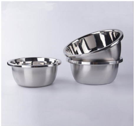 Chậu inox cao cấp, đường kính 34cm