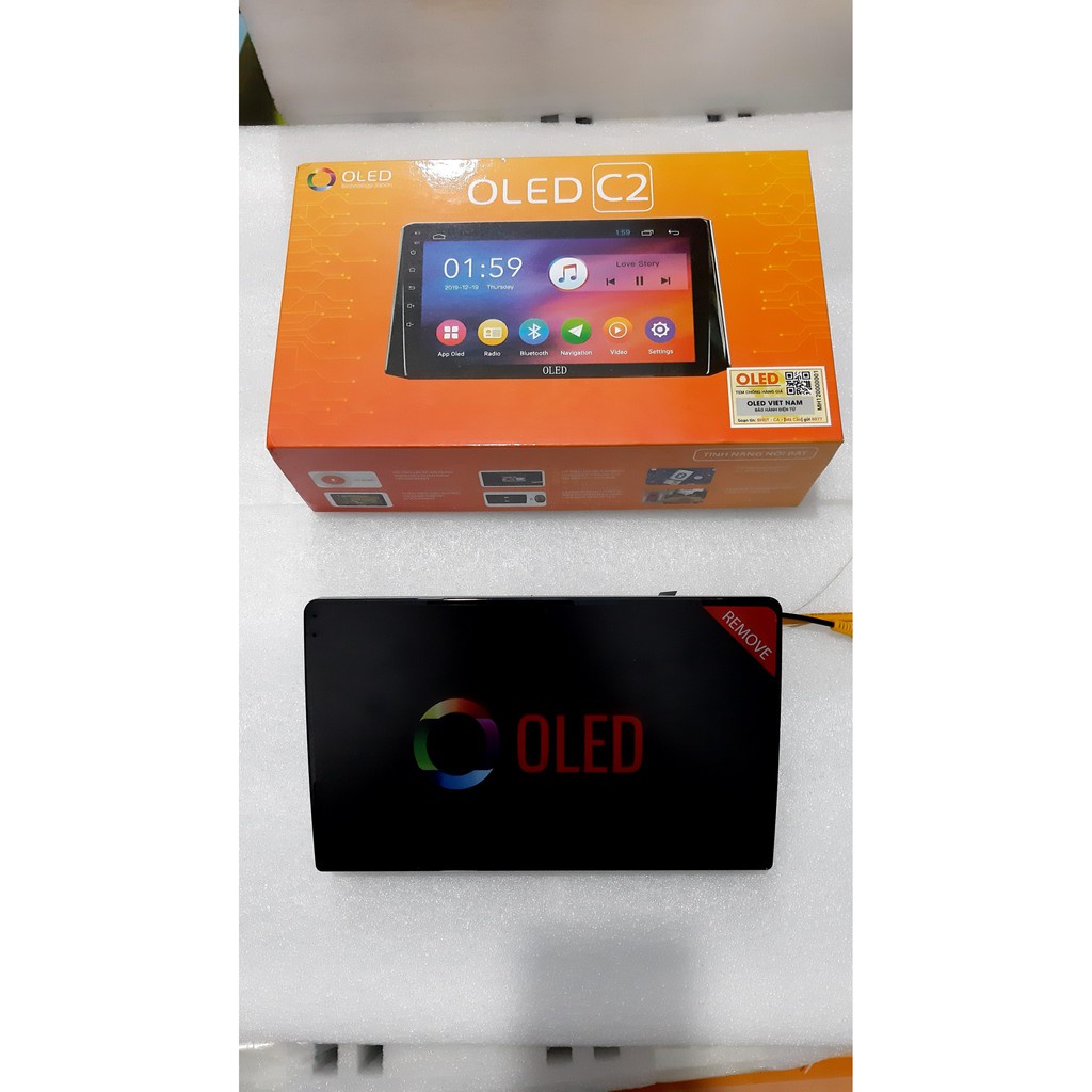 màn hình androi OLED C2 ( NEW ) CHO XE HƠI