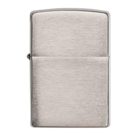 Brushed Chrome Zippo Lighter Case Without Core