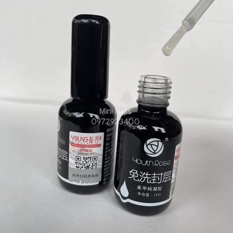 [ Chính Hãng ] Bộ Liên Kết Hoa Hồng : Base ,Top ,Cứng Móng - Mini Nails