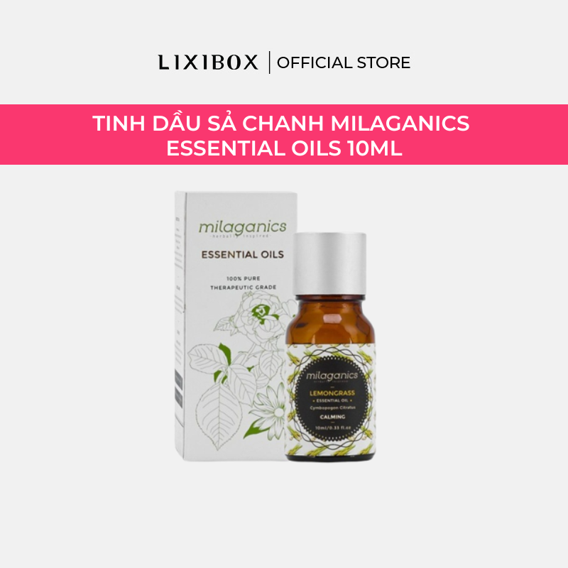 Tinh Dầu Sả Chanh Milaganic 10ml