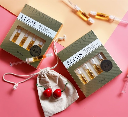 Serum Eldas Tox Program Coreana - Phục Hồi và Tái Tạo Da (hộp 4 ống)