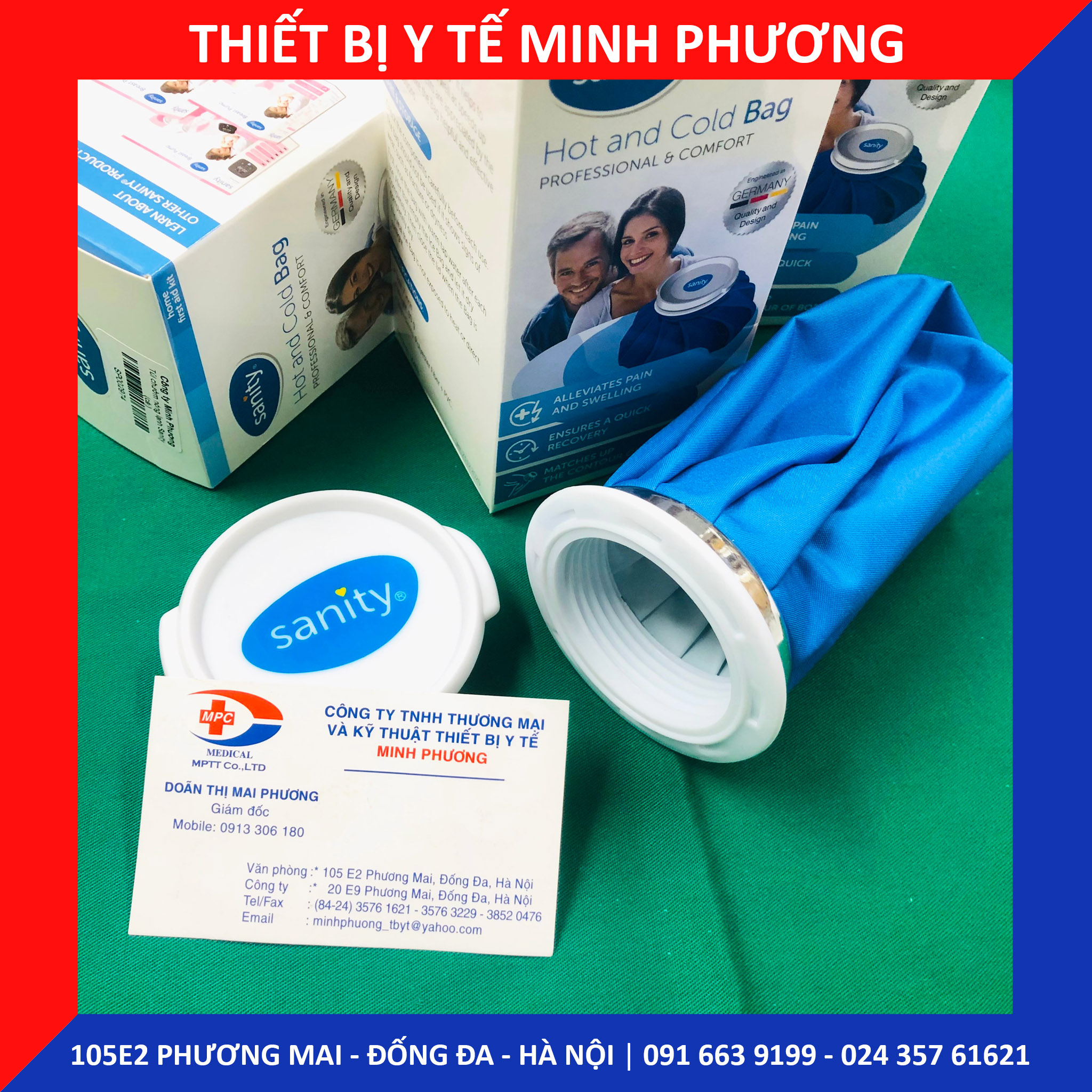 Túi chườm nóng lạnh Sanity