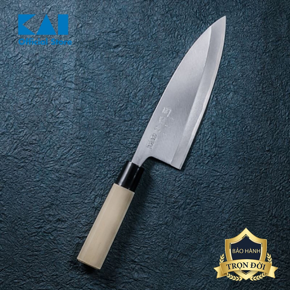 Dao bếp Nhật cao cấp KAI Ginju Deba - Dao thái lọc thịt cá AK5205 (180mm)
