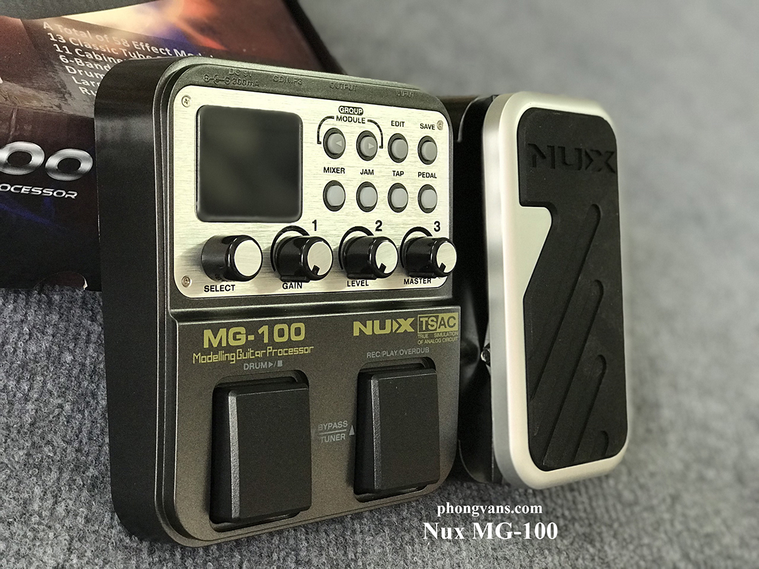 Phơ guitar điện Nux MG-100