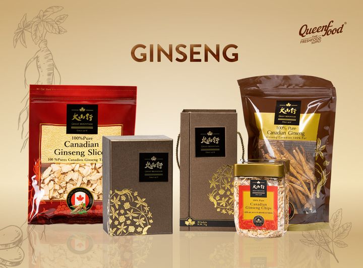 [HCM]Nhân sâm khô củ dài Canada Great Mountain 227gram
