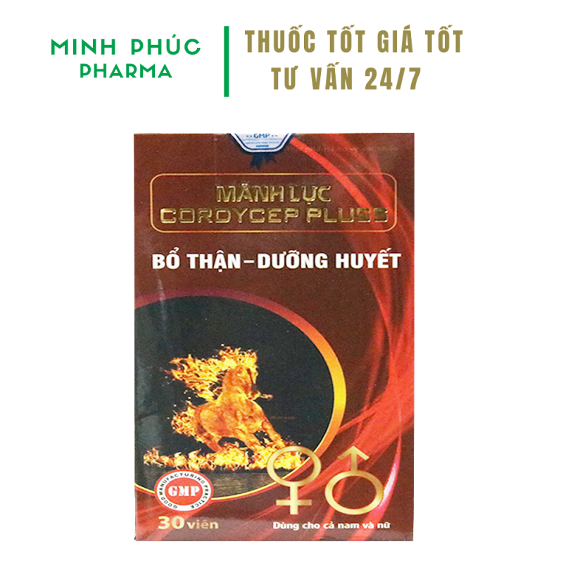 Mãnh lực Cordycep pluss thuốc chữa sinh lý nam - tăng cường sinh lý nam, cải thiện sinh lý chỉ sau 1 lộ trình