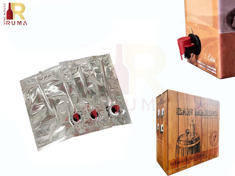 Vang đỏ Pháp 1982 Merlot 3 lít - Nước nho