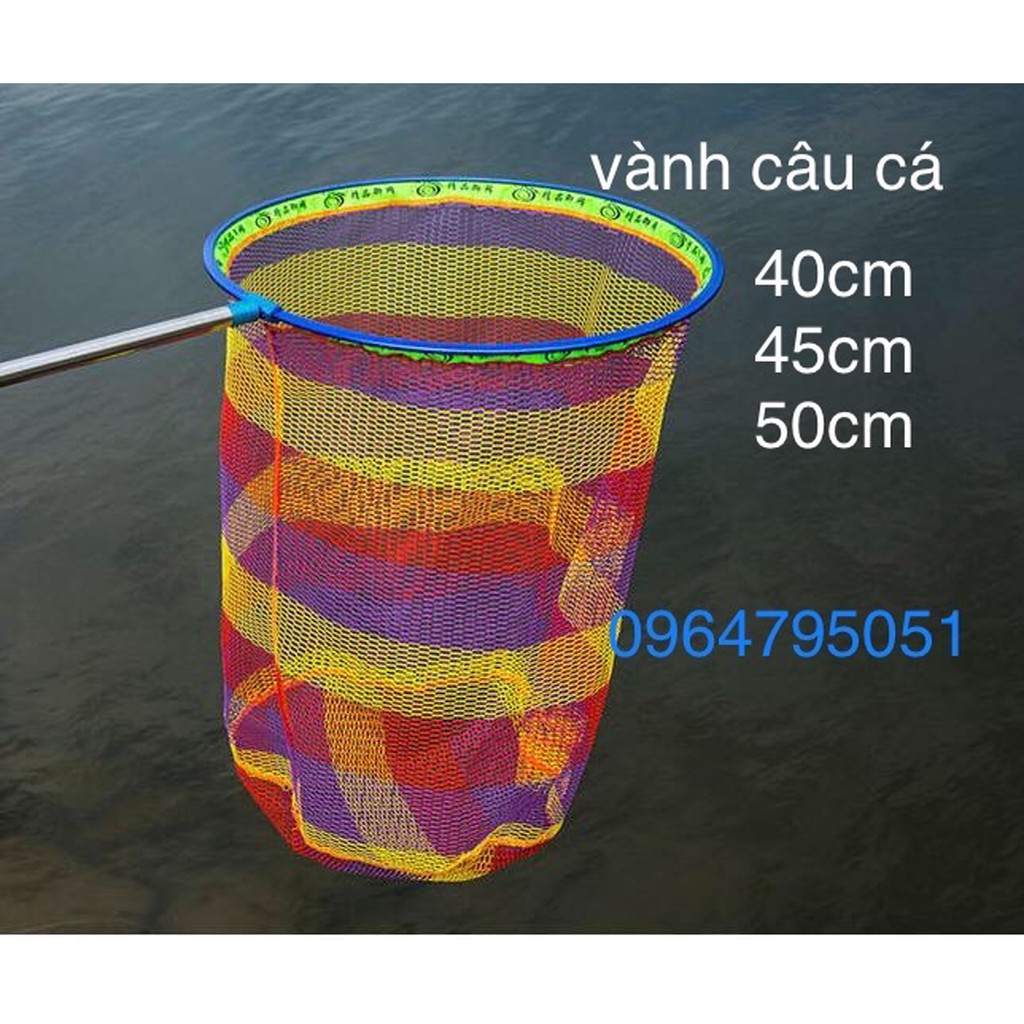 Vành vợt câu đài loại sâu lòng cao cấp 40cm 45cm 50cm
