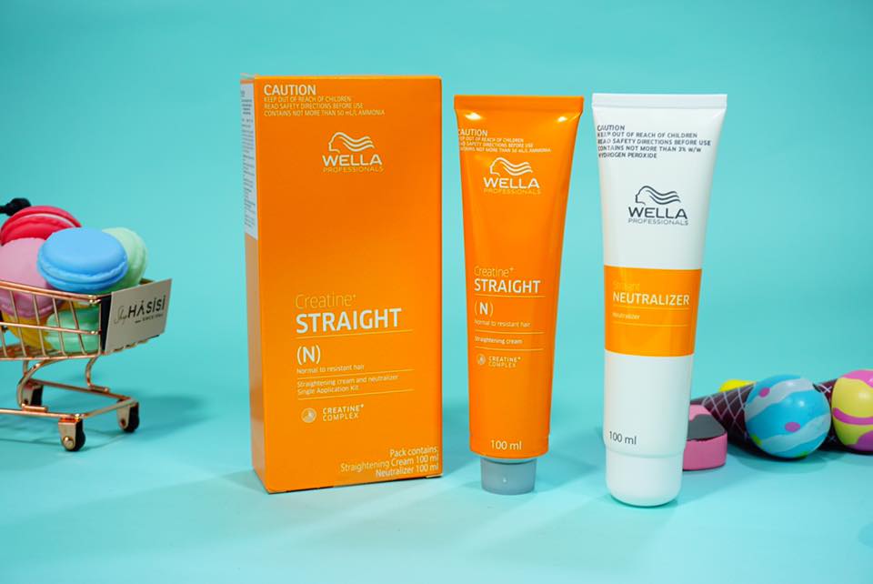 Sản phẩm duỗi tóc wella straightenning cream and neutralizer 100ml - 11097