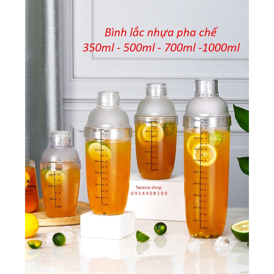 Nắp bình lắc shaker nhựa