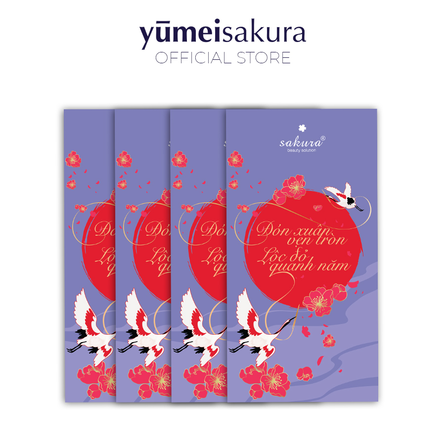 [Gift - Quà tặng không bán] Set 5 bao lì xì độc quyền 2025