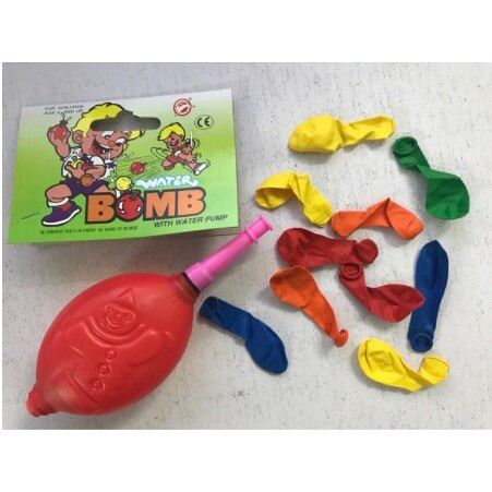 Set 3 bịch bong bóng nước kèm đồ bơm đồ chơi thổi bong bóng cho bé