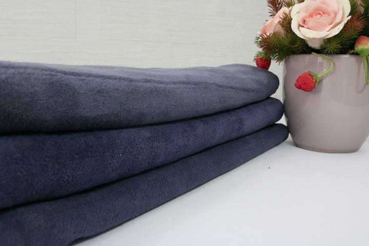 Combo 5 Khăn Mặt, Khăn Quấn Tóc Spa Microfiber Nam Phong Màu Xám 35*75cm