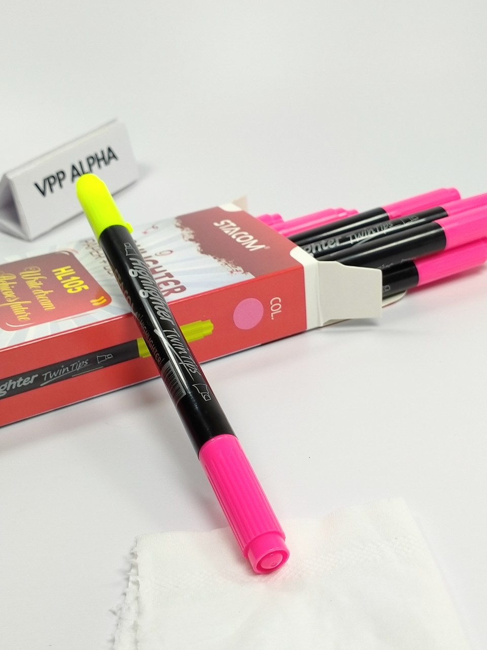 Bút nhớ dòng 2 đầu ( HIGHLIGHTER) Stacom HL105