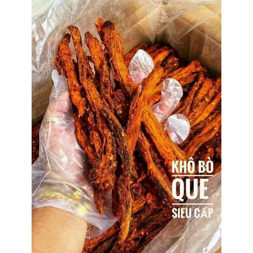 [HCM]Khô Bò Que Cao Cấp-300G
