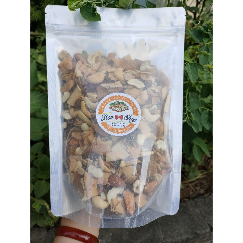 500G NGŨ CỐC GRANOLA ĂN LIỀN SIÊU HẠT