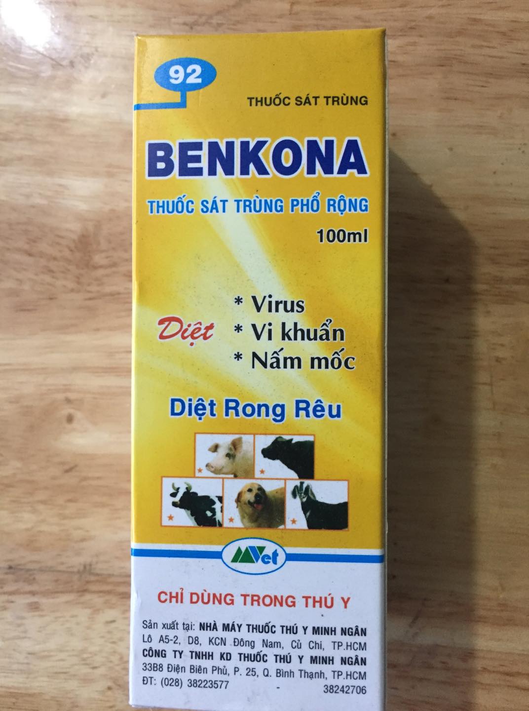 Dung dịch sát khuẩn benkona