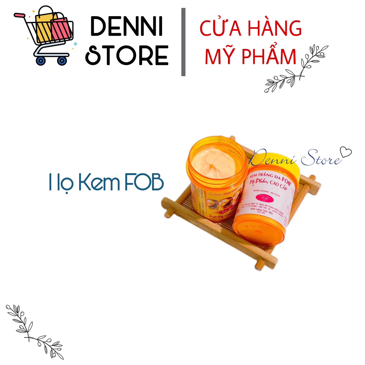 Hủ kem tẩy fob 80g