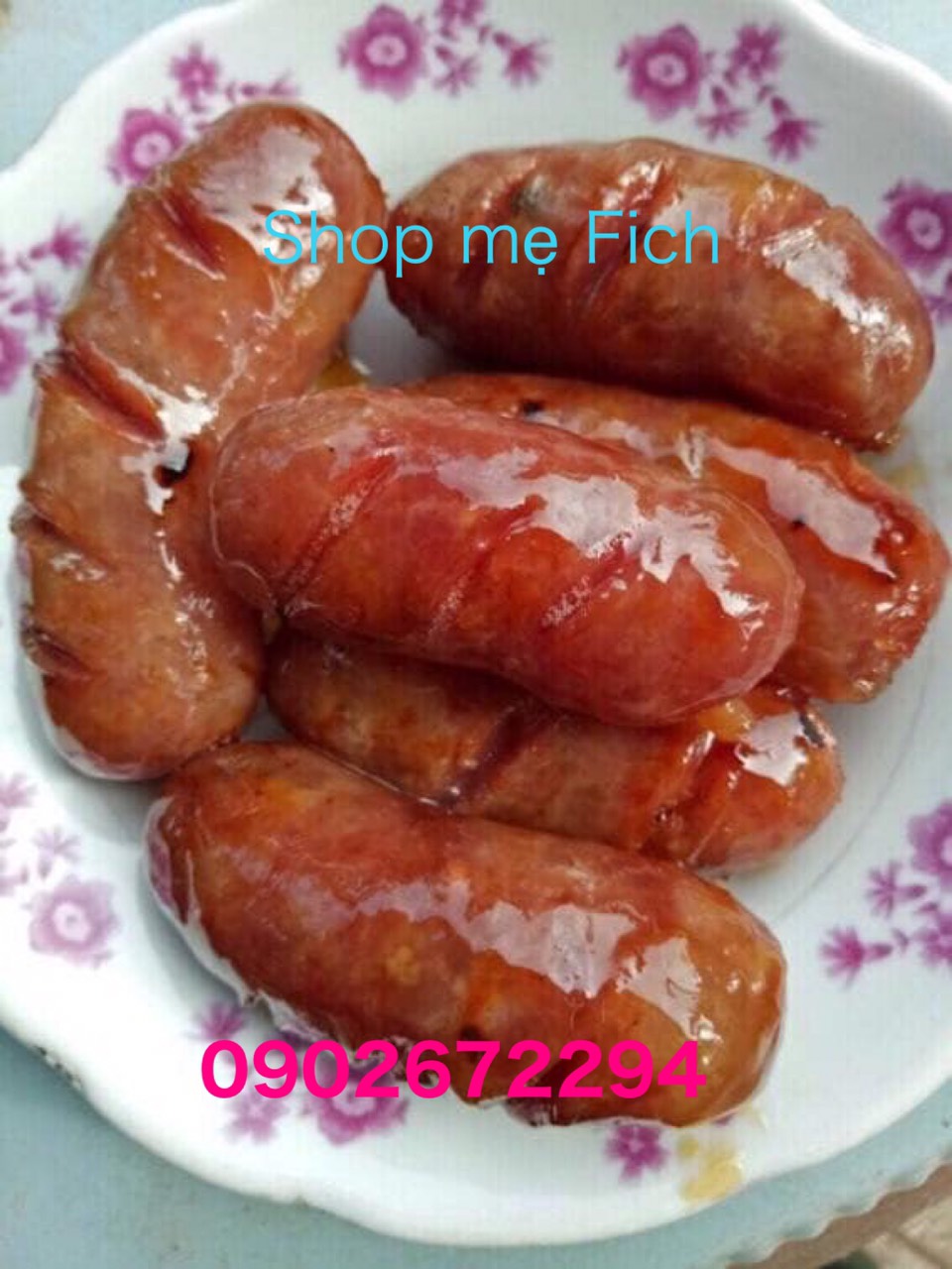 [HCM]500g Lạp xưởng tươi Cai Lây