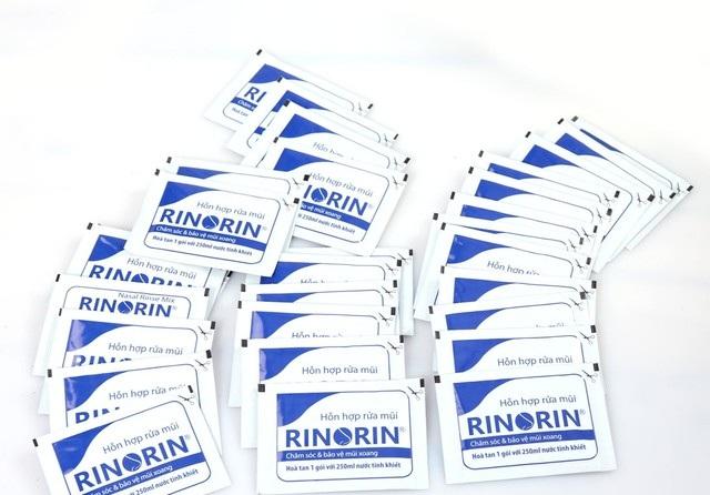 Bộ dụng cụ rửa mũi Rinorin