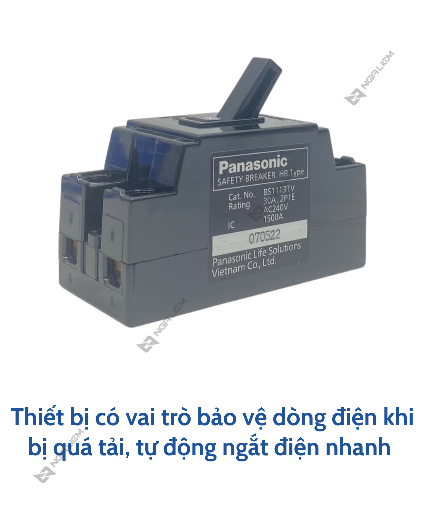 Cb cóc 6a,10a,15a, 20a, 30a, 40a panasonic