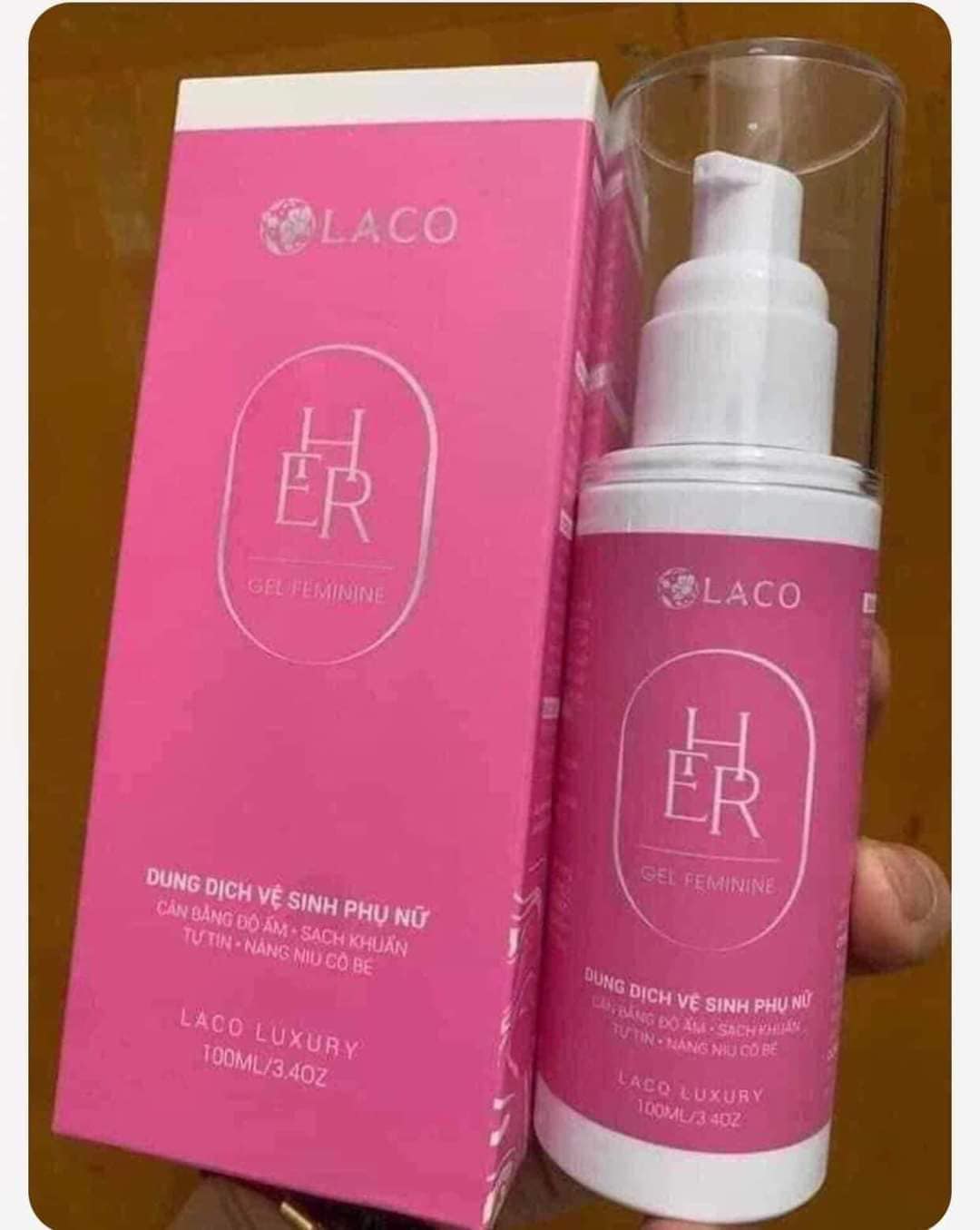Dung dịch vệ sinh phụ nữ Laco chính hãng