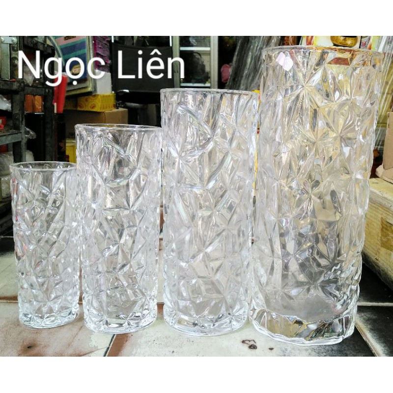 Bình thủy tinh dạng ống nhiều size