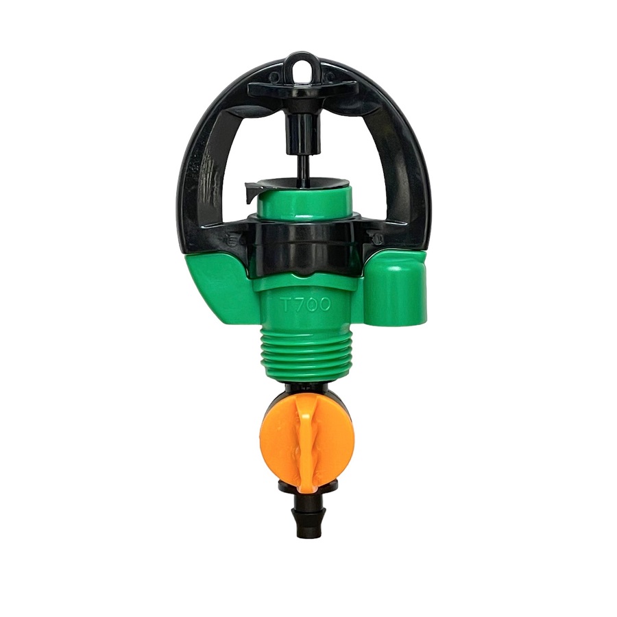 Combo 10 béc phun tưới cây t700, béc tưới gốc có van chỉnh áp và bán kính tưới 30l 60l 90l 150l 250l/h