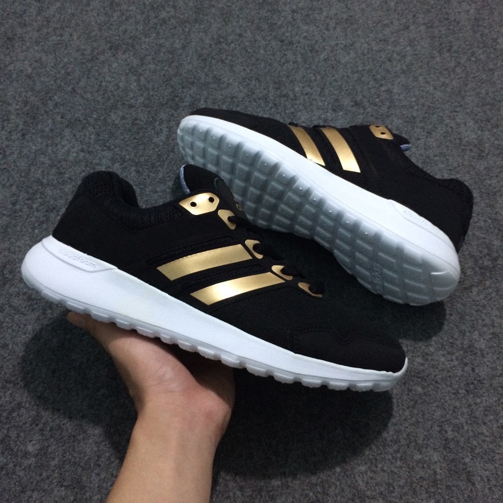 [HCM]Giày Thể Thao Sneaker Nam Nữ (Đen Phối Vàng )