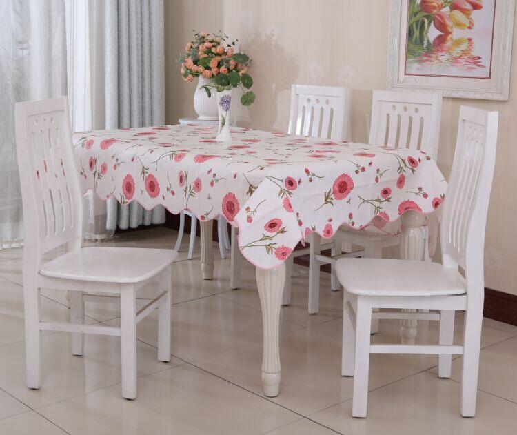 [HCM]Khăn Trải Bàn Hoa 106x152 cm